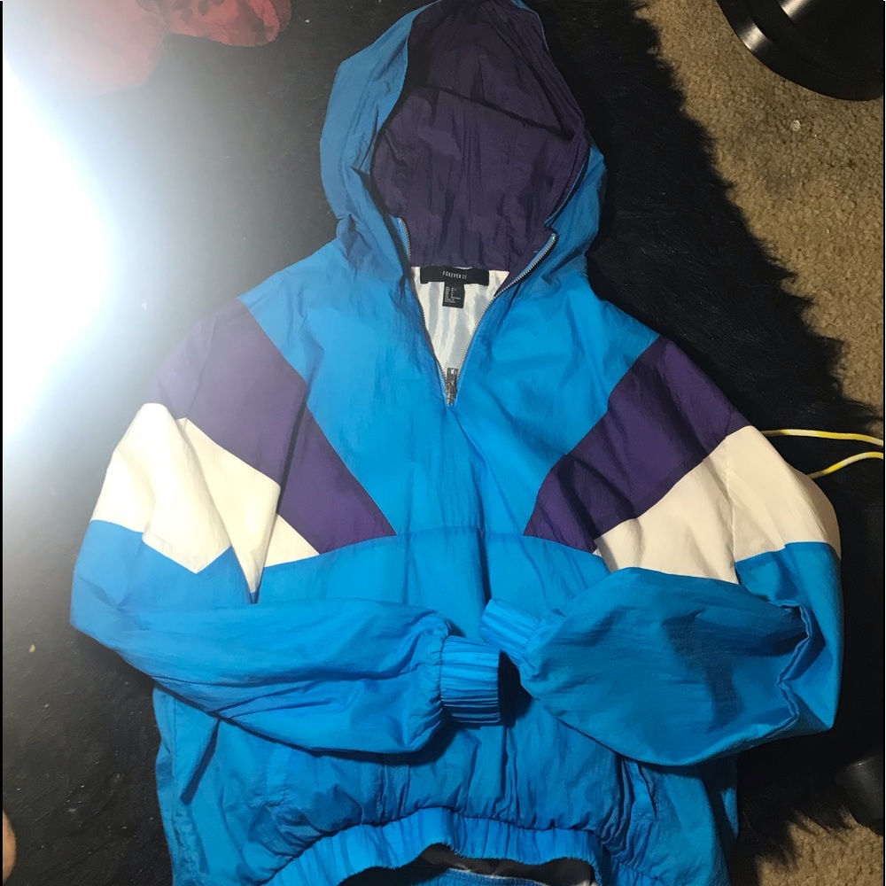 Multicolor windbreaker
